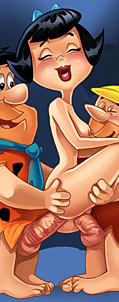 The Flintstones - Fred, Wilma, Dino, Barney Rubble, Betty