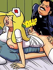Nurse stacy no.2 - You're such a dirty girl, I don't know if your sins will ever be washed by jab comix