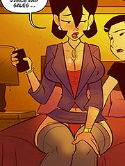 All that incest talk got me so hot - My mom the book tour star by jabcomix (incest comics)