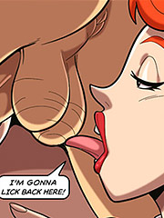 Get this dick in between my boobs, Bamban - The Flintstoons, Big Birthday Orgy by welcomix (tufos)