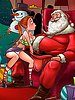 Made me grab the bulge inside his pants - Animated tales: I sat on Santa's lap by Welcomix (Tufos)