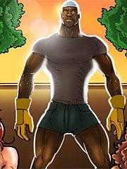 The wife and the black gardeners - You should suck his dick by kaos comics