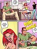 Stop fucking my sister all night Mark - Red angel 10 by jab comix