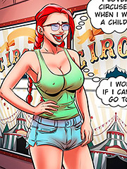 Chewing gum helps alleviate my sex addiction a little - Nymphomaniac Nerd, The clowns Boner and Dick by welcomix (tufos)