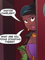 Charles arrives home from work crazy to have sex with his wife - The 4 Naughties, Beard, Hair and Mustache by welcomix (tufos)
