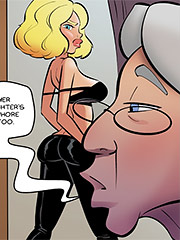 Oh, sis, he got horse cock - Farm lessons 22 by jab comix