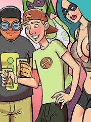 How about we talk somewhere more private? - Nurd 2 by jab comix