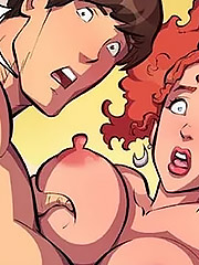Squeeze my tits, squeeze mommy's tits - Artificial probing issue 3 by jab comix