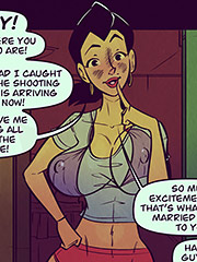 Gammy's a cleaning and milking expert - My MOM the reality TV star by jab comix