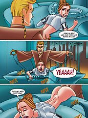 Star Wars - Wild porn with mouthwatering Star Wars hotties by Cartoonza